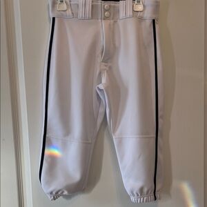 EASTON Kids White Knickers - Baseball Pants